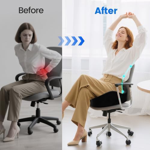 Large non slip cushion for tailbone — photo 4