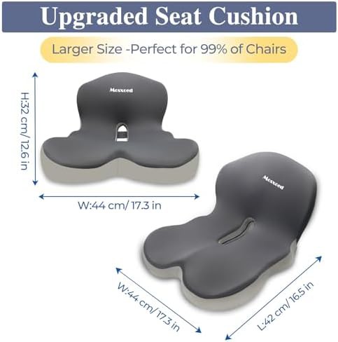 Memory foam car seat and lumbar set — photo 4