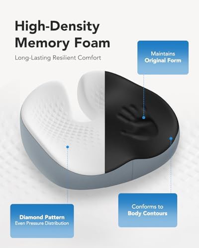 Extra large memory foam chair cushion — photo 4