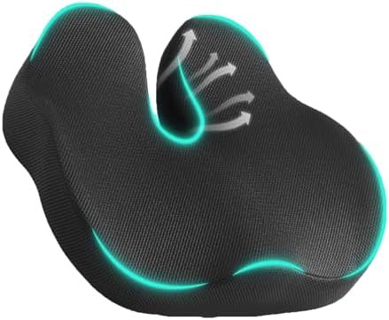 Extra thick memory foam seat cushion