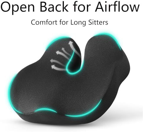 Extra thick memory foam seat cushion — photo 4