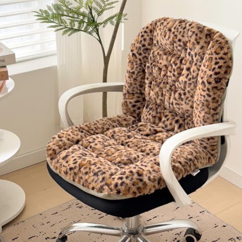 Plush office and gaming chair cushion