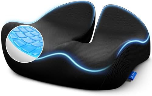 Gel seat cushion for cooling comfort