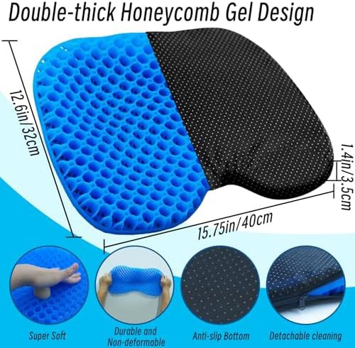 Kayak cooling gel seat with mesh — photo 4