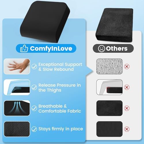Breathable gel and memory foam cushion — photo 5