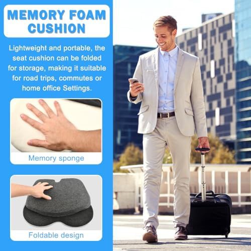 L-shaped memory foam back support — photo 4