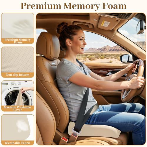 Tranquilrelax 3 inch memory foam booster khaki — photo 3