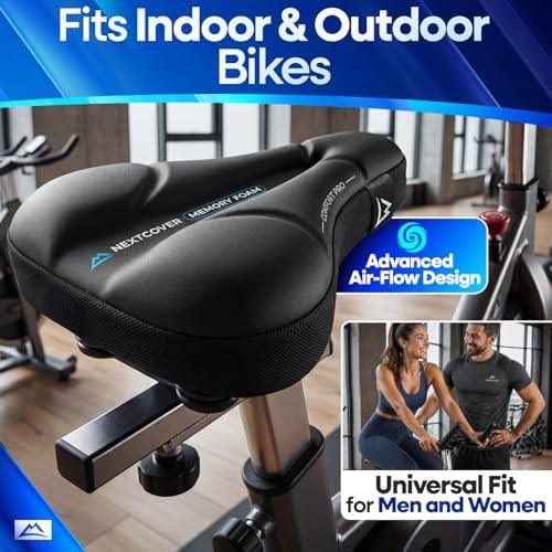 Ergonomic spin bike foam cushion — photo 4