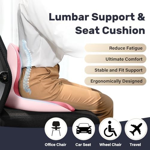One piece lumbar support driving cushion — photo 3
