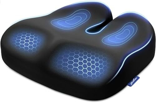 Ergonomic cushion with slope for long sitting