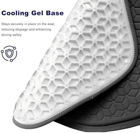 Black gel front seat bottom pad — photo 5
