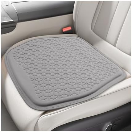 Gray gel front seat bottom pad
