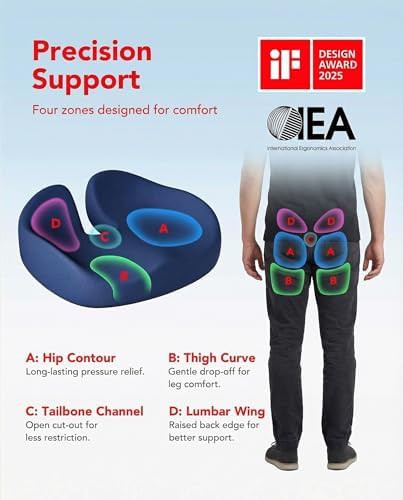 Four zone cooling gel chair support — photo 3