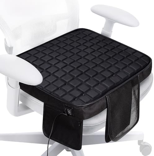 USB powered cooling seat cushion with fan