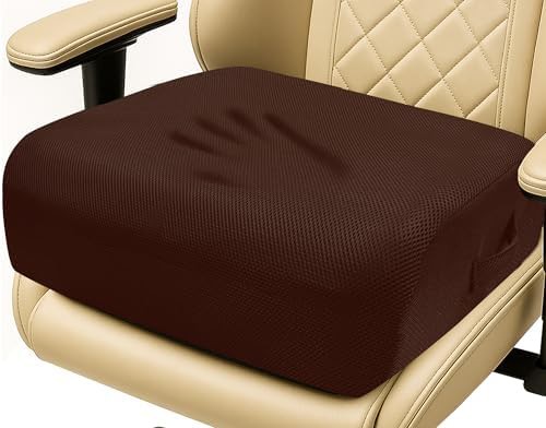 Portable thick foam seat with handle