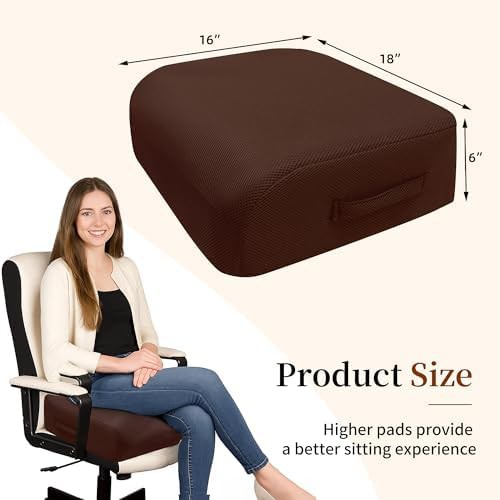 Portable thick foam seat with handle — photo 3