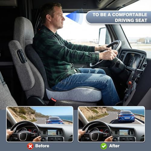 Memory foam car cushion for sciatica — photo 4