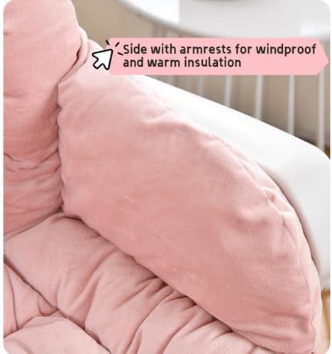 Non slip computer chair cushion with arms — photo 4
