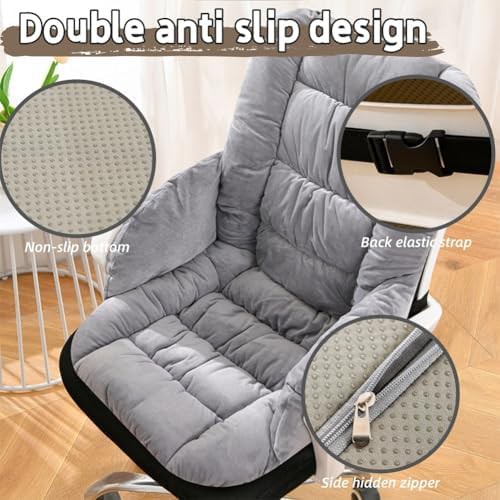 Non slip computer chair cushion with arms — photo 5