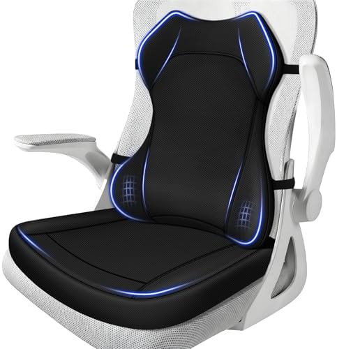 Black high density foam sciatica cushion