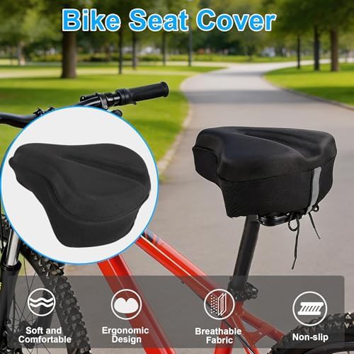 Extra thick memory foam bike pad — photo 3