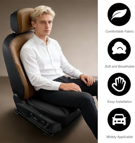 Breathable black memory foam driver cushion — photo 5