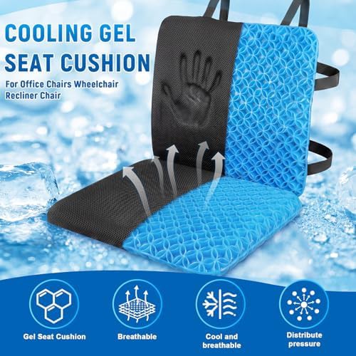 Gel seat and back cushion set — photo 3