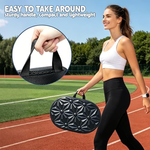Foldable cooling gel memory foam stadium cushion — photo 5