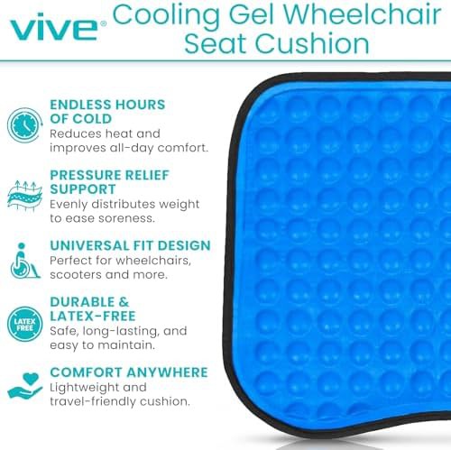 Cooling gel cushion for coccyx pain — photo 2