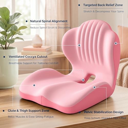 Ergonomic lumbar and seat support set — photo 4