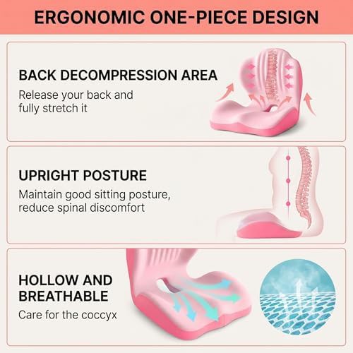 Ergonomic lumbar and seat support set — photo 5