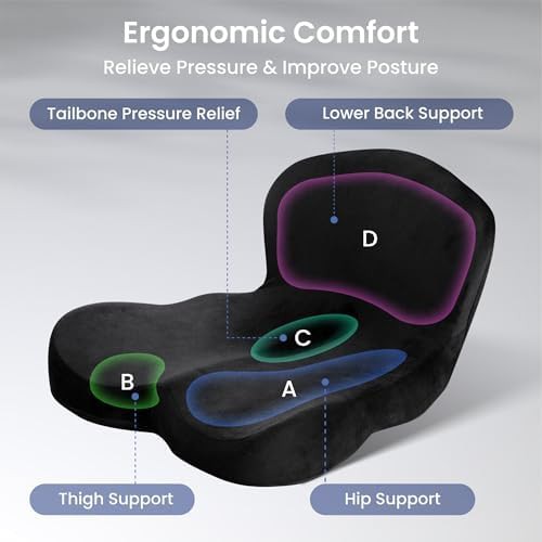 Ergonomic memory foam cushion for wheelchairs — photo 5