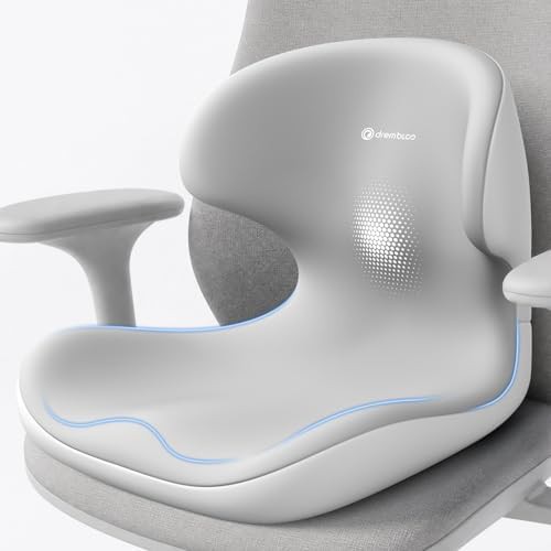 Ergonomic memory foam office seat pad