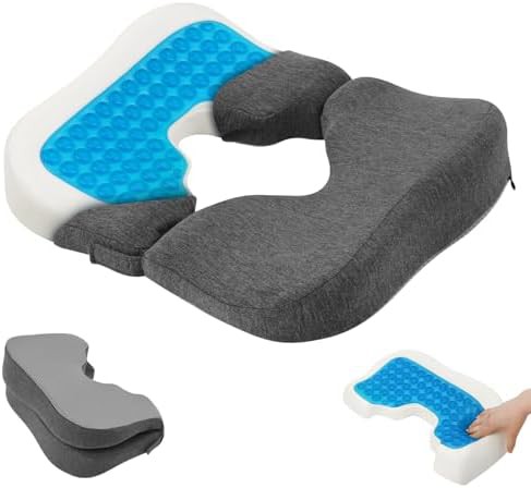 Foldable memory foam wheelchair seat pad
