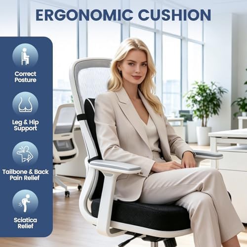 Memory foam cushion for office and car — photo 3