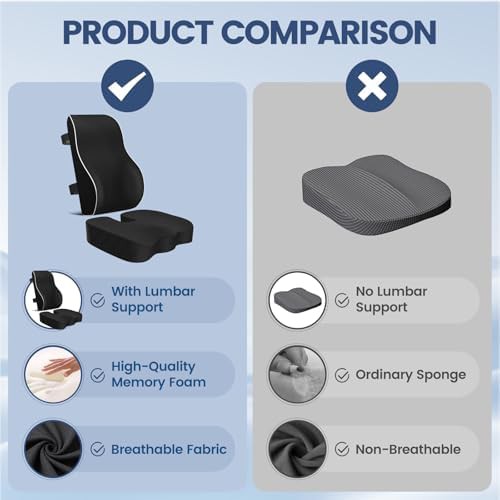 Memory foam cushion for office and car — photo 5