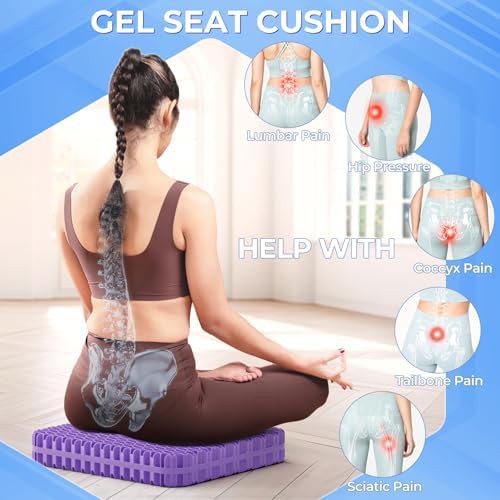 Thick honeycomb gel cushion for chairs — photo 4