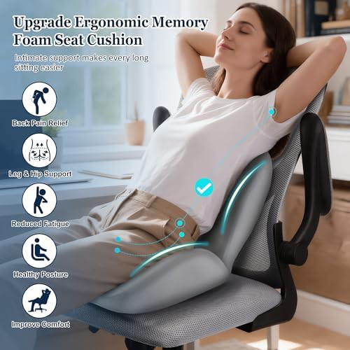 Orthopedic memory foam chair cushion — photo 4