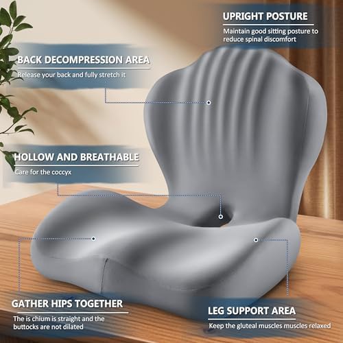 Orthopedic memory foam chair cushion — photo 5
