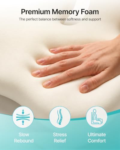 Memory foam cushion with lumbar support — photo 5