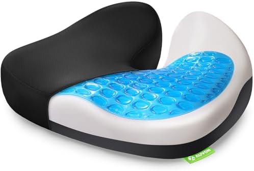 Triple layer gel and memory foam cushion
