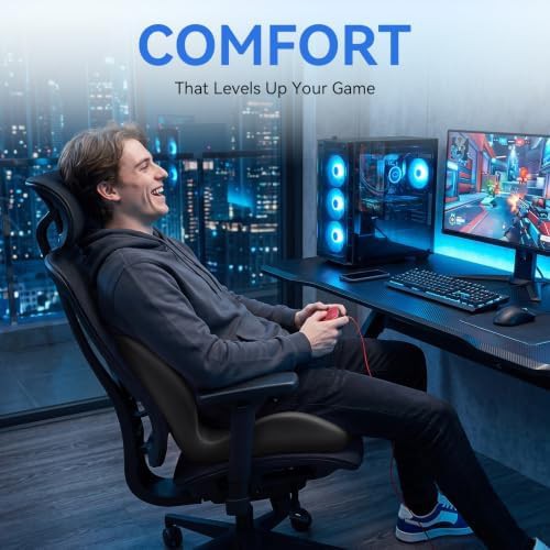 L-shaped office chair lumbar support pillow — photo 4