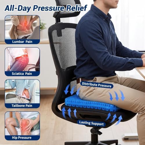 Extra large gel cooling seat cushion — photo 4