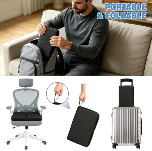 Foldable honeycomb gel cushion for travel — photo 4