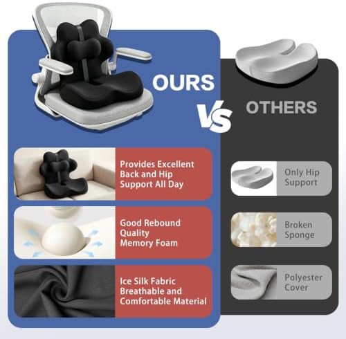 Black memory foam set with adjustable strap — photo 3
