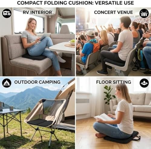 Foldable portable travel seat cushion — photo 5