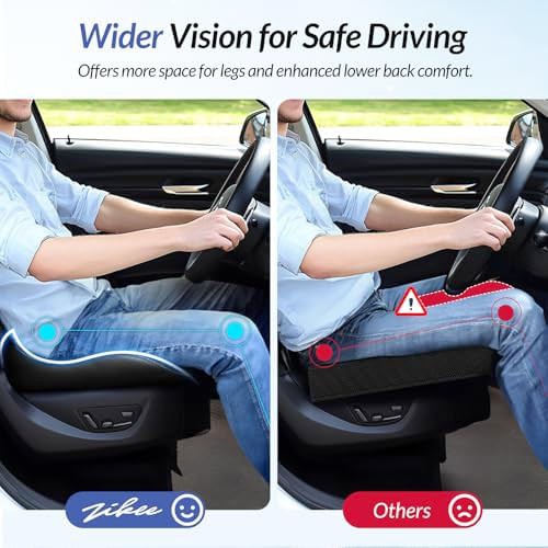 Car seat cushion for better visibility — photo 4
