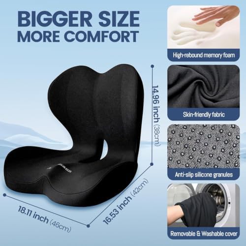 Memory foam cushion for truck drivers — photo 3