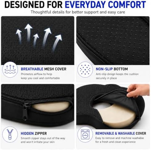 Orthopedic memory foam for hemorrhoid relief — photo 5