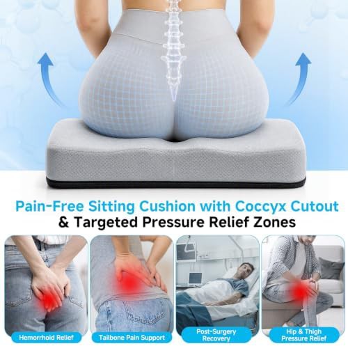 Gel wheelchair donut cushion with covers — photo 4